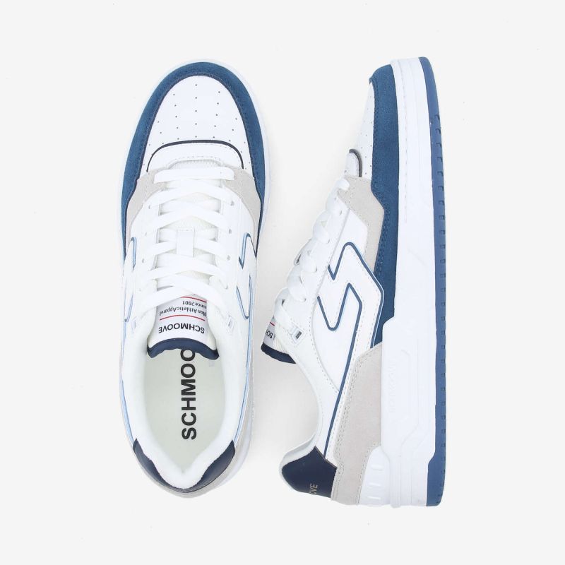 BROOKLYN COURT M - NAPPA/SUED/SUED - BLANC/BLEU/GRIS